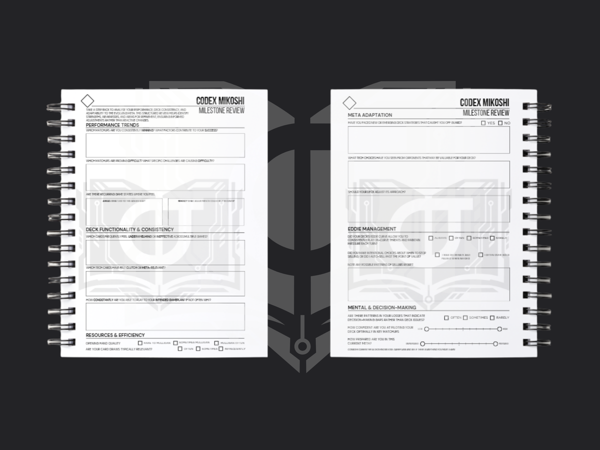 Cyberpunk TCG Journal - Codex: Project Mikoshi