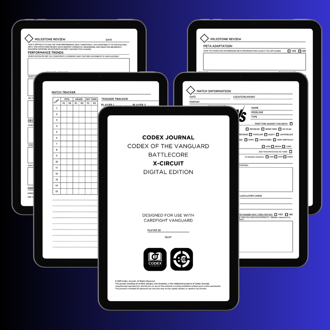 Cardfight Vanguard Journal Digital - Codex of the Soul