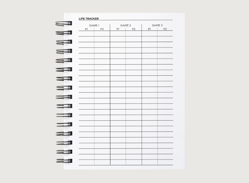 Codex of the Spark Standard Edition - Life Tracker