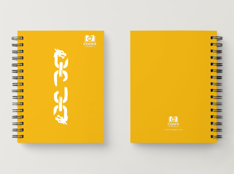 Codex Journals Flesh and Blood Standard Edition - Codex of the Broken Chain for competitive Flesh and Blood Match tracking and improvement