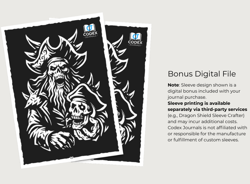 Codex Journal Hero Series – Rumwrought Revenant Digital bonus file