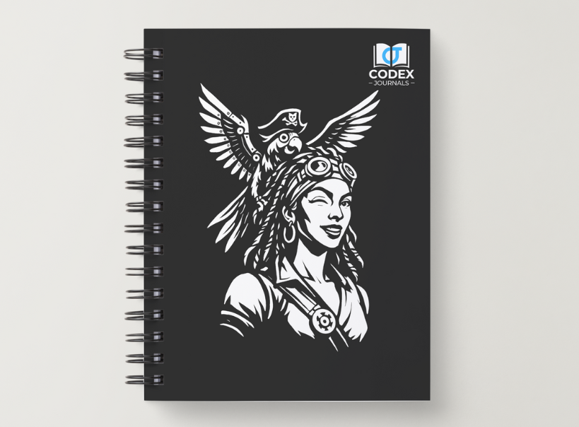 Codex Journal Hero Series – Polly Want A Cranka Edition cover featuring artwork inspired by heroes