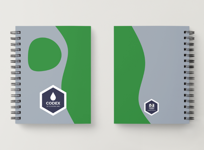 Codex Journal Codex of Echoing Ink – designed to help Lorcana players reflect on strategy and deck performance