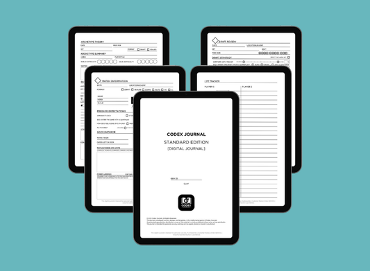 Codex of Echoing Ink Standard - Digital Edition journal for competitive Lorcana and improvement