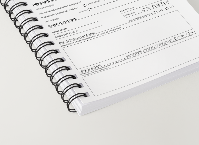 Codex Journals Standard Edition for competitive Flesh and Blood Match tracking and improvement