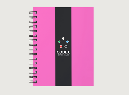 Codex of the Spark Standard Edition - Pink Cover Journal for competitive Magic the Gathering and improvement
