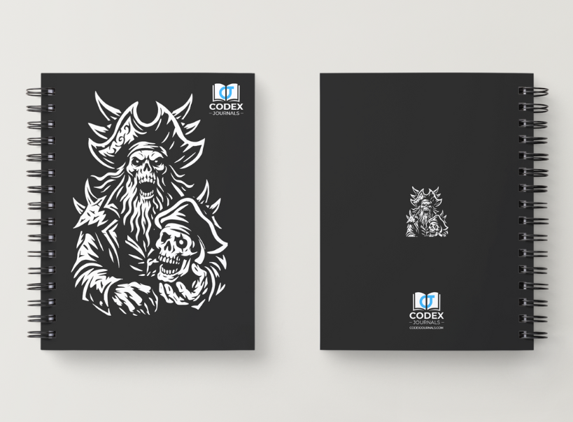 Codex Journal Hero Series – Rumwrought Revenant Edition cover featuring artwork inspired by heroes