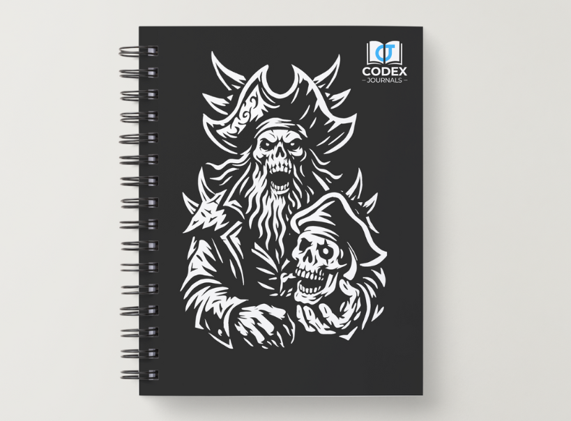 Codex Journal Hero Series – Rumwrought Revenant Edition cover featuring artwork inspired by heroes