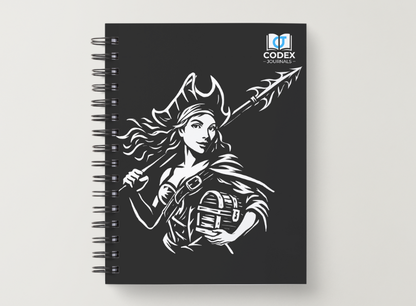 Codex Journal Hero Series – Polly Want Leviathans Thorn cover featuring artwork inspired by heroes